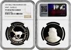 5 dinars Bahrain 5 dinars 1986, NGC PF68 UC, World Wildlife Fund - Gazelle -