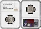20 francs Algeria 20 francs 1949, NGC MS65 ESSAI, French colony (1949 - 1956) Top 7/1 -