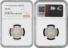 1 krone Liechtenstein 1 krone 1910, NGC MS64, Prince Johann II (1858 - 1929) -