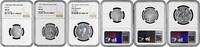 Vietnam 10, 20, 50 su 1953, NGC MS66-Det. ESSAI SET, Bao Dai (1949 - 1955) -