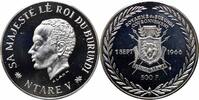 500 francs Burundi 500 francs 1966, PROOFLIKE, Coronation of Ntare V -