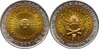 1 peso Argentina 1 peso 1995 A, UNC, Argentine Peso Convertible (1992 - 2023) -