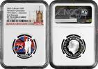 50 pence Great Britain 50 pence 2023, NGC PF70 UC, Windrush Generations, Colored -