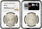 4 riksdaler Sweden 4 riksdaler riksmynt 1870 ST, NGC MS62, King Charles XV (1859 - 1872) -