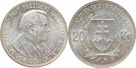 20 korun Slovakia 20 korun 1939, UNC, Jozef Tiso - the First President -