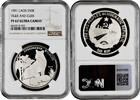 50 kip Laos 50 kip 1991, NGC PF67 UC, Endangered Wildlife - Tiger -