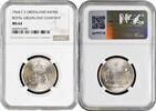 1 krone Greenland 1 krone 1964 CS, NGC MS64, Royal Greenland Company -