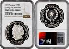 150 guaranies Paraguay 150 guaranies 1974, NGC PF67 UC, Ludwig van Beethoven Top Pop 3/0 -