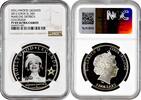 5 dollars Cook Islands 5 dollars 2012, NGC PF69 UC, Hollywood Legends - Marlene Dietrich -