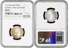 1 franc Belgium 1 franc 1914 Flemish, NGC MS64, King Albert I (1910 - 1934) -