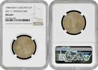 2 francs French Oceania 2 francs 1948, NGC MS64+ ESSAI, LEC-11, WITHOUT RIM Pop 1/3 -