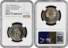 4 riels Cambodia 4 riels 1991 (1988), NGC MS66, 700th Anniv. of Swiss Unity /Cu-Ni/ -