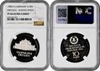 10 mark Germany - GDR 10 mark 1985, NGC PF66 UC, Dresden - Semper Opera silver coin -