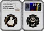 10 mark Germany - GDR 10 mark 1988, NGC PF67 UC, Ulrich von Hutten silver coin -