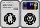 10 mark Germany - GDR 10 mark 1990, NGC PF67 UC, Johann Gottlieb Fichte silver coin -