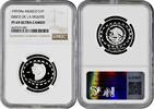 1 peso Mexico 1 peso 1997, NGC PF69 UC, Teotihuacan - Disco de la Muerte silver coin -