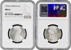 2 shillings South Africa 2 shillings 1936, NGC MS61, George V (1923 - 1936) silver coin -