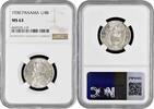 1/4 balboa Panama 1/4 balboa 1930, NGC MS63, Republic of Panama (1904 - 1960) silver coin -
