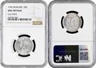 25 centavos Dominican Republic 25 centavos 1956, NGC UNC Det., Republic (1937 - 2023) -