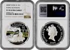 1 dollar Cook Islands 1 dollar 2004, NGC PF70 UC, Rail Journeys - Flying Scotsman -