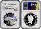 1 dollar Cook Islands 1 dollar 2004, NGC PF70 UC, Rail Journey Trans-Australian Railway -