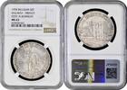 50 francs Belgium 50 francs 1935 French - Pos. B, NGC MS63, Railway Centennial -