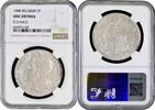 5 francs Belgium 5 francs 1848, NGC UNC Det., King Leopold I (1832 - 1865) silver coin -