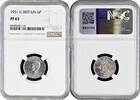 6 pence Great Britain 6 pence 1951, NGC PF67, King George VI (1937 - 1952) Pop 7/1 -