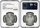 5 mark Brunswick-Wolfenbuttel 5 mark 1915, NGC MS64, Ernst August Wedding Pop 6/4 -