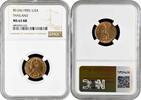 1/2 att Thailand 1/2 att RS 124 (1905), NGC MS62 RB, King Rama V (1868 - 1910) -