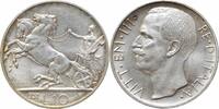 10 lire Italy 10 lire 1927 R, UNC, King Vittorio Emanuele III (1900 - 1946) silver -