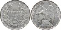20 centavos Chile 20 centavos 1919 So, AU, Republic of Chile (1899 - 1959) silver coin -