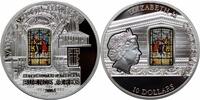 10 dollars Cook Islands 10 dollars 2014, PROOF, Windows of Heaven - Metropolitan Cathedral -