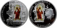 10 dollars Cook Islands 10 dollars 2012, PROOF, Windows of Heaven - St. Isaac's Cathedral -