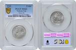 5 lire Vatican City 5 lire 1942, PCGS MS63, Pope Pius XII (1939 - 1958) silver coin -