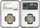 2 mark Saxony 2 mark 1902 E, NGC MS63, King Albert (1873 - 1902) silver coin -