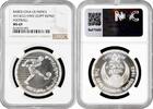 5 pounds Egypt 5 pounds 1992, NGC MS69, Barcelona - Soccer Top Pop 8/0 -