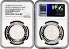 8 Reales Mexico medal 1974, NGC PF68 UC, Numismatic Society - 1810 Zacatecas 8 Reales -