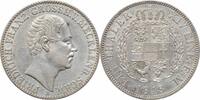 1 thaler Mecklenburg-Schwerin 1 thaler 1848 A, UNC, Duke Friedrich II (1842 - 1883) -