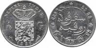 1/10 gulden Netherlands East Indies 1/10 gulden 1856, UNC, King William III (1849 - 1890) -