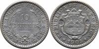10 centimos Costa Rica 10 centimos 1905, UNC, Republic of Costa Rica (1896 - 1950) -
