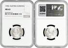 1 corona Austria 1 corona 1902, NGC MS63, Emperor Franz Joseph I (1848 - 1916) -