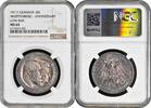 3 mark Wurttemberg 3 mark 1911 F, NGC MS64, Silver Wedding of William II & Charlotte -