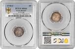 3 pence Great Britain 3 pence 1746/3, PCGS MS64 King George II (1727 - 1760) Pop 3/1 -