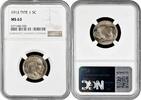 5 cents USA 5 cents 1913, NGC MS63, Buffalo Nickel Type 1 -