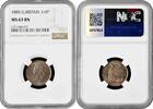 1 farthing Great Britain 1 farthing 1885, NGC MS63 BN, Queen Victoria (1838 - 1901) -