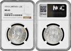 1/2 crown Great Britain 1/2 crown 1915, NGC MS63, King George V (1910 - 1936) silver -
