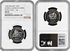 1 peso Dominican Republic 1 peso 1986, NGC MS65, XV Central American Games -