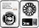 100 pesos Mexico 100 pesos 1991, NGC PF70 UC, Ibero-America: Spanish America Top Pop 4/0 -