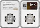 2 mark Schwarzburg-Rudolstadt 2 mark 1898 A, NGC MS63, Günther Victor (1890 - 1918) -